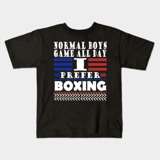 Boxing boxing gloves boys boxing ring gift Kids T-Shirt